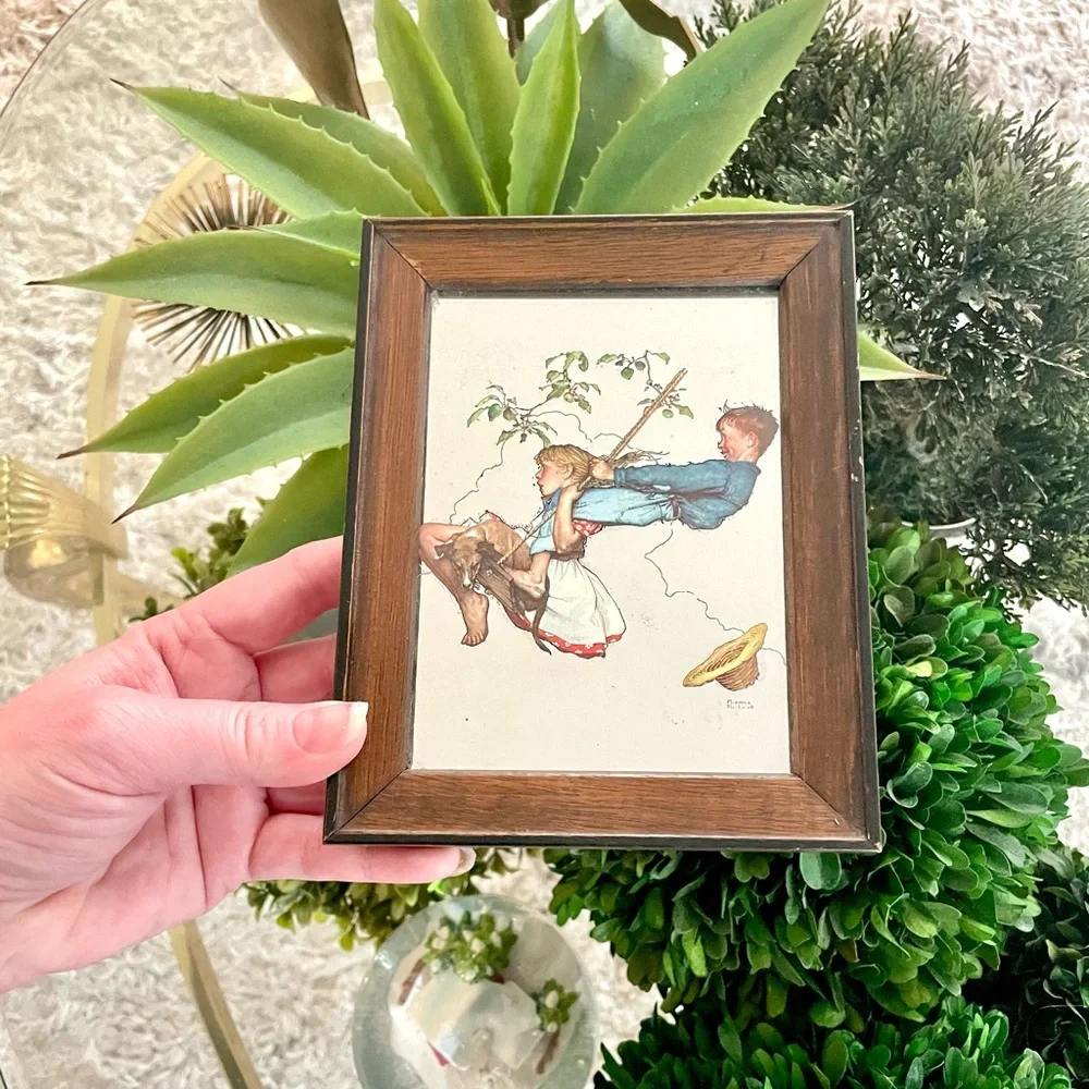 Norman Rockwell Glassiques Mirror Picture